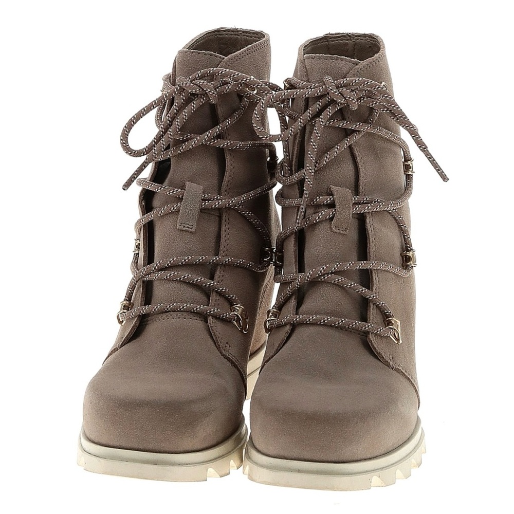 Sorel Wedge Lace-Up Ankle Boots
